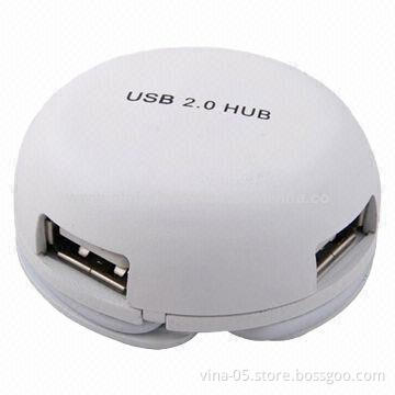 4-port USB2.0 Hub, Various Colors Available